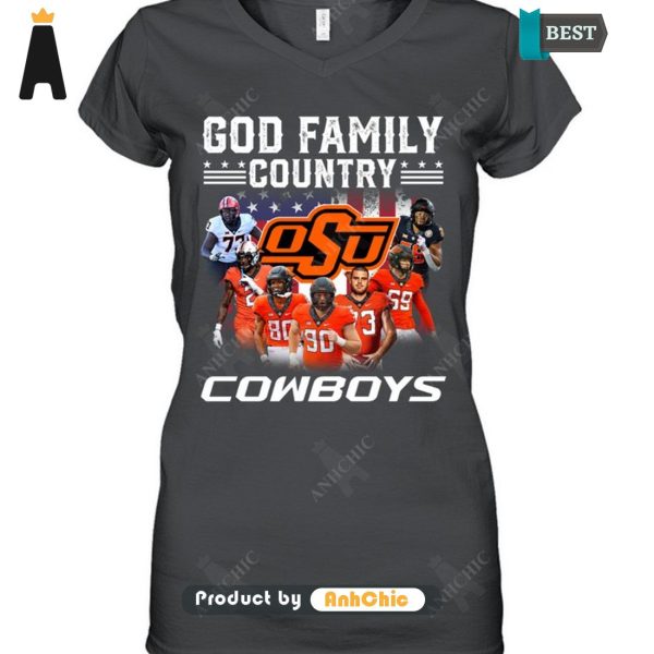 LUXURY God Family Country Cowboys Street Style Elegance T-Shirt