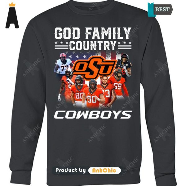 LUXURY God Family Country Cowboys Street Style Elegance T-Shirt