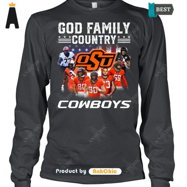 LUXURY God Family Country Cowboys Street Style Elegance T-Shirt