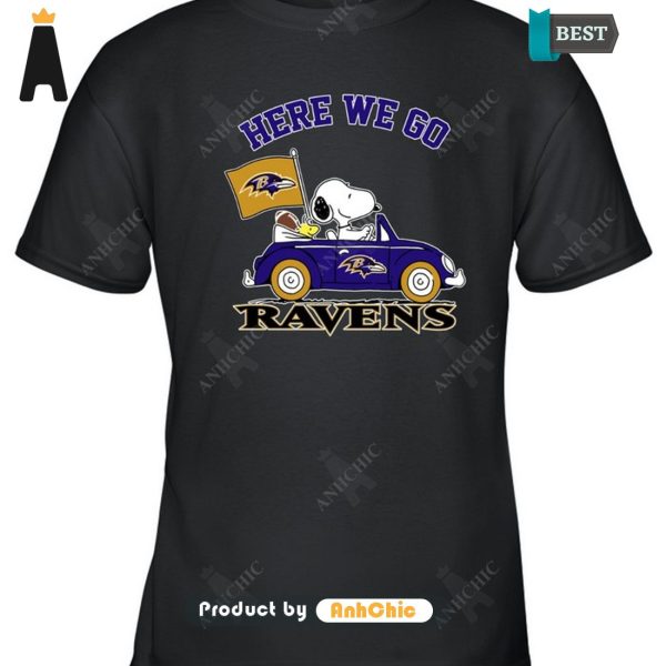 LUXURY Here We Go Ravens Urban Streetwear T-Shirt