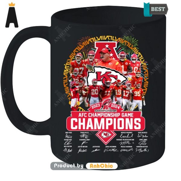 LUXURY Kansas City Chiefs NFC Championship Game 2023-2024  T-Shirt, Long Sleeve, SweatShirt, Polo, Hoodie