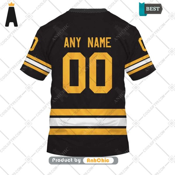 [MODERN] Personalized AHL Providence Bruins Color jersey Style  Hot Winter 3D Hoodie