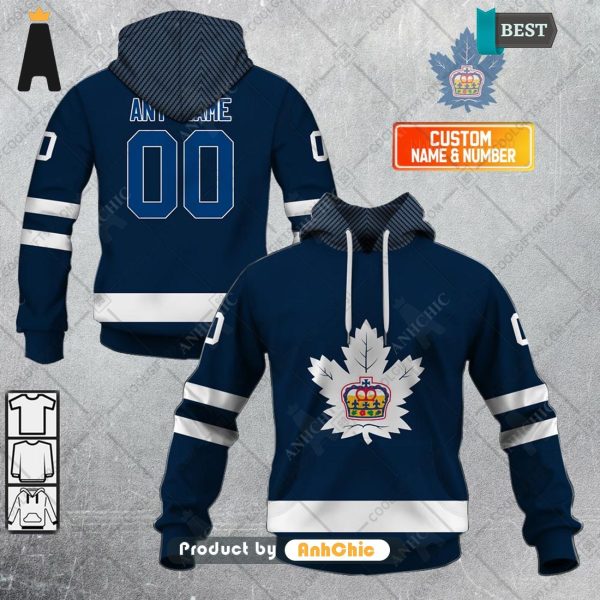 [MODERN] Personalized AHL Toronto Marlies Color jersey Style  All over Printed 3D Hoodie