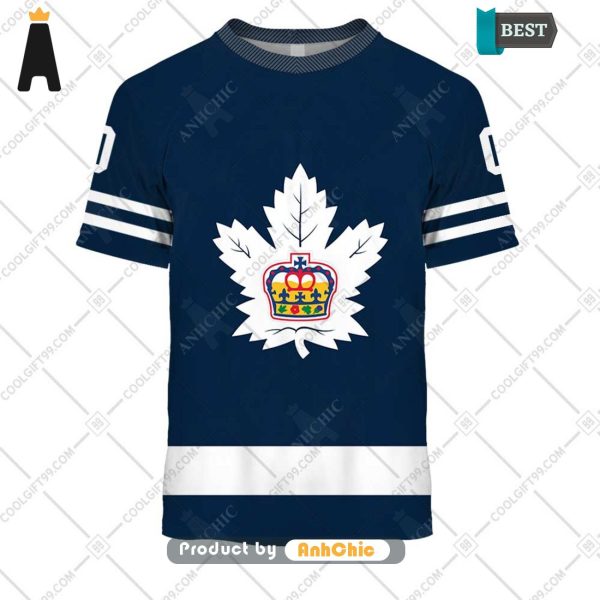 [MODERN] Personalized AHL Toronto Marlies Color jersey Style  All over Printed 3D Hoodie