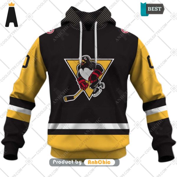 [MODERN] Personalized AHL Wilkes Barre Scranton Color jersey Style  Fusion Fashion 3D Hoodie