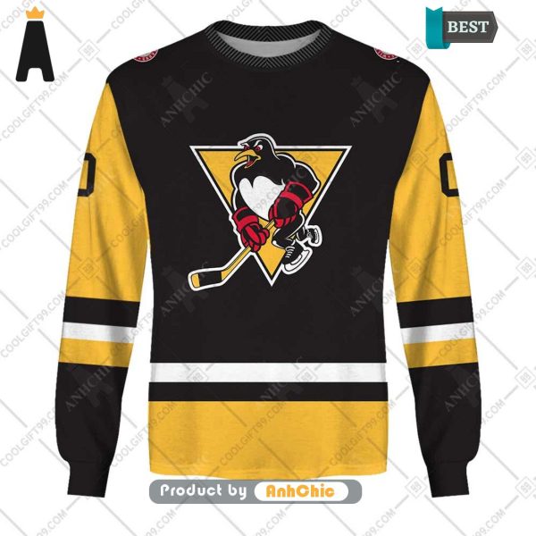 [MODERN] Personalized AHL Wilkes Barre Scranton Color jersey Style  Fusion Fashion 3D Hoodie