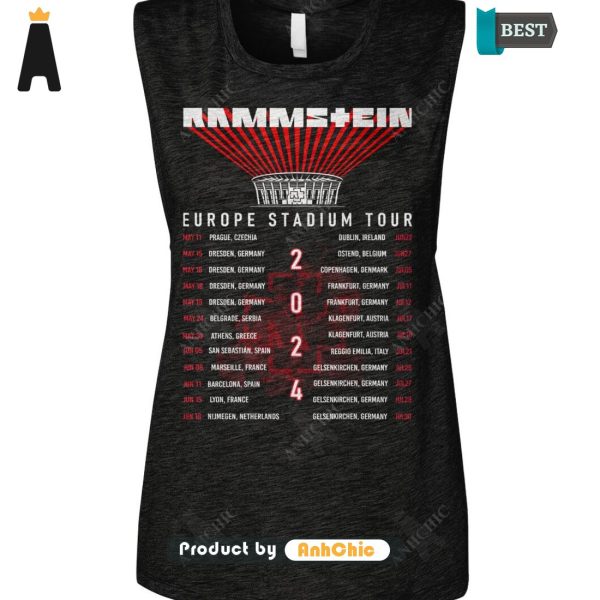 [MODERN] Rammstein Europe Stadium Tour 2024  T-Shirt