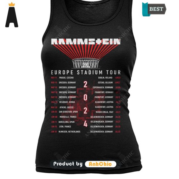 [MODERN] Rammstein Europe Stadium Tour 2024  T-Shirt