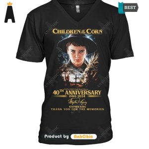 LIMITED Children of the Corn 1984-2024 40th Anniversary Thank You For The Memories Luxury Comfort T-Shirt