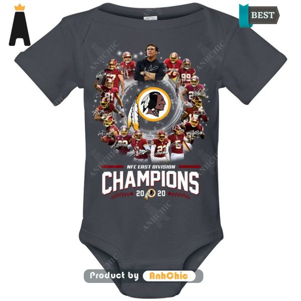 [NEW ARRIVAL] REDSKINS  NFC East Division Champions 2020 Fusion Fashion T-Shirt