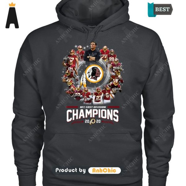 [NEW ARRIVAL] REDSKINS  NFC East Division Champions 2020 Fusion Fashion T-Shirt