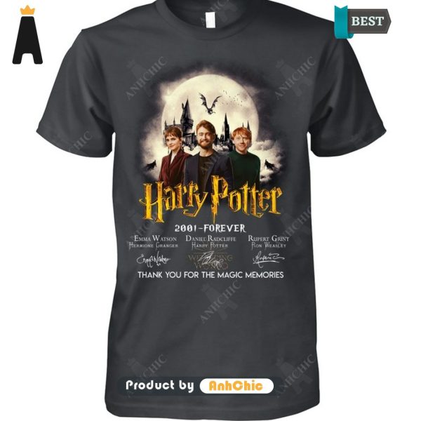 NEW Harry Potter 2001-Forever Thank You For The Memories Modern Classics T-Shirt