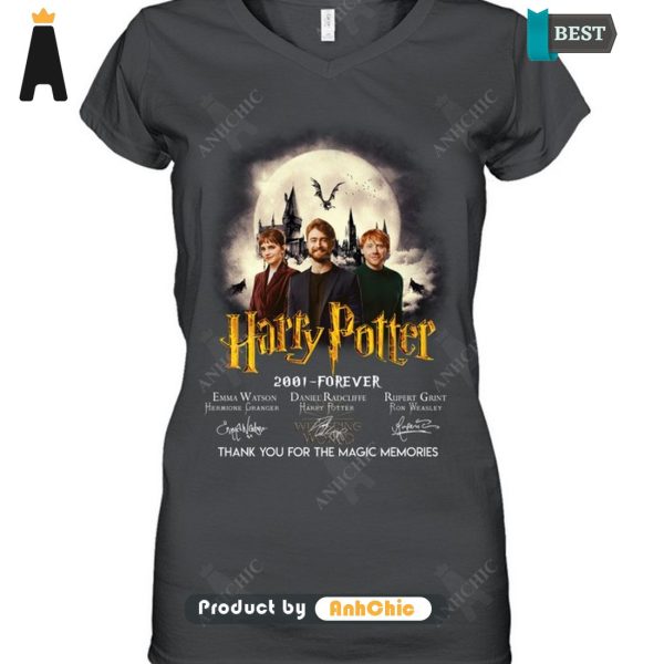 NEW Harry Potter 2001-Forever Thank You For The Memories Modern Classics T-Shirt