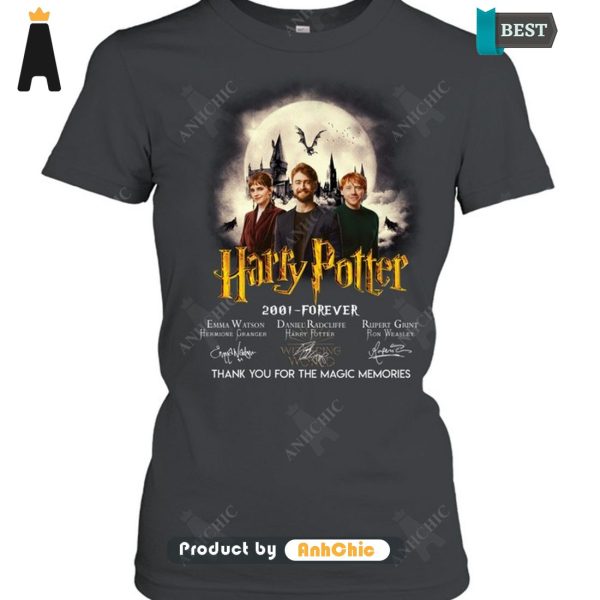 NEW Harry Potter 2001-Forever Thank You For The Memories Modern Classics T-Shirt