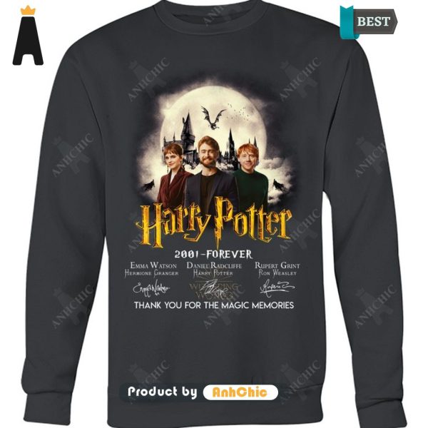 NEW Harry Potter 2001-Forever Thank You For The Memories Modern Classics T-Shirt