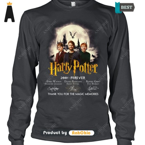 NEW Harry Potter 2001-Forever Thank You For The Memories Modern Classics T-Shirt