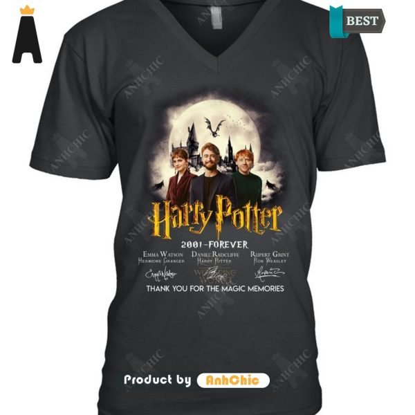 NEW Harry Potter 2001-Forever Thank You For The Memories Modern Classics T-Shirt