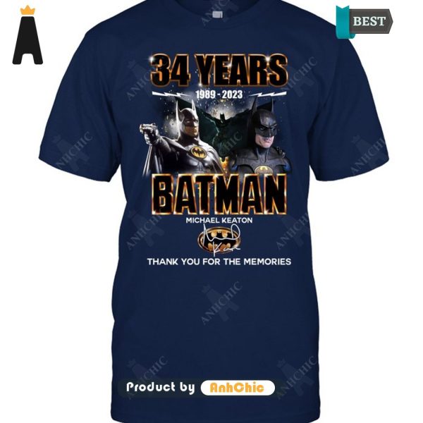 [PREMIUM] Batman 35 Years 1989-2024 Thank You For The Memories Limitted Edition T-Shirt