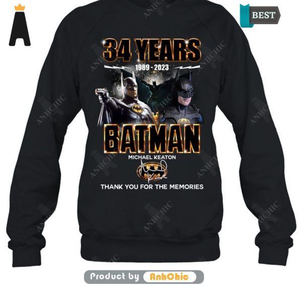 [PREMIUM] Batman 35 Years 1989-2024 Thank You For The Memories Limitted Edition T-Shirt