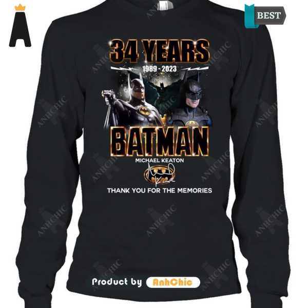 [PREMIUM] Batman 35 Years 1989-2024 Thank You For The Memories Limitted Edition T-Shirt