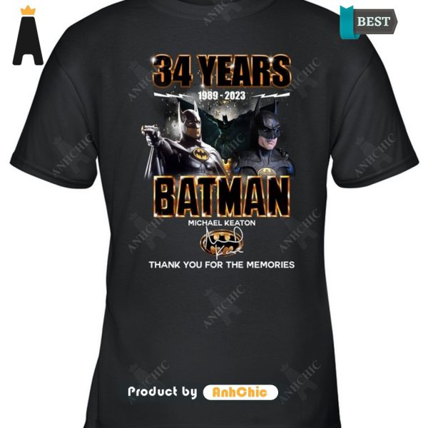 [PREMIUM] Batman 35 Years 1989-2024 Thank You For The Memories Limitted Edition T-Shirt