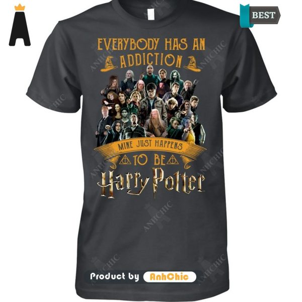 PREMIUM EveryBory Has Addiction  Mine Just Happens To Be Harry Potter Luxury Comfort T-Shirt