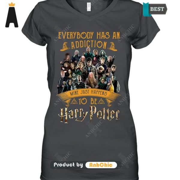 PREMIUM EveryBory Has Addiction  Mine Just Happens To Be Harry Potter Luxury Comfort T-Shirt