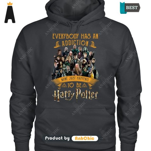 PREMIUM EveryBory Has Addiction  Mine Just Happens To Be Harry Potter Luxury Comfort T-Shirt