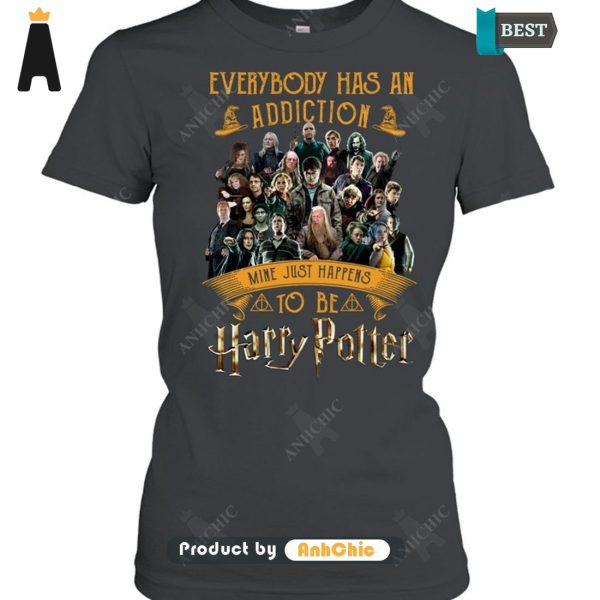 PREMIUM EveryBory Has Addiction  Mine Just Happens To Be Harry Potter Luxury Comfort T-Shirt