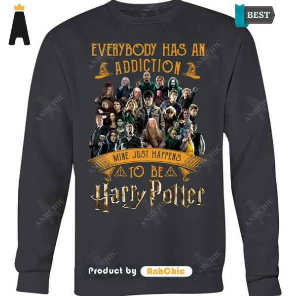 PREMIUM EveryBory Has Addiction  Mine Just Happens To Be Harry Potter Luxury Comfort T-Shirt