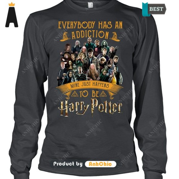 PREMIUM EveryBory Has Addiction  Mine Just Happens To Be Harry Potter Luxury Comfort T-Shirt