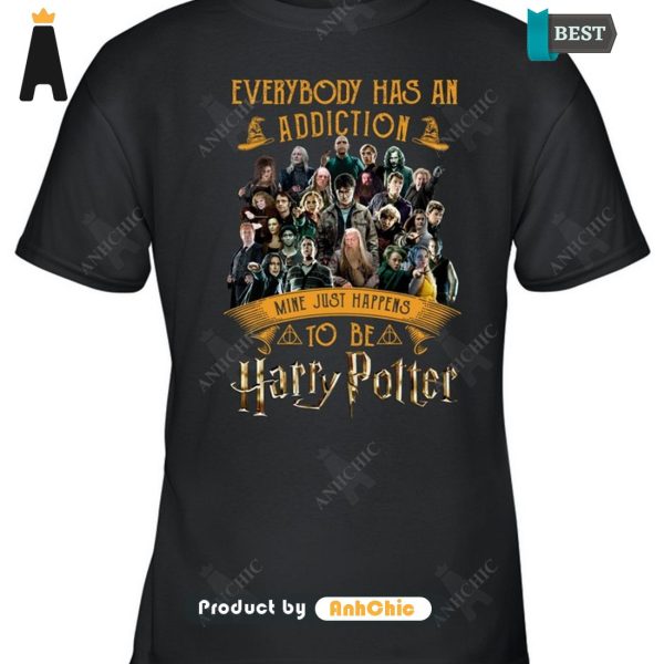 PREMIUM EveryBory Has Addiction  Mine Just Happens To Be Harry Potter Luxury Comfort T-Shirt