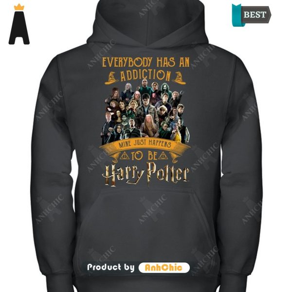 PREMIUM EveryBory Has Addiction  Mine Just Happens To Be Harry Potter Luxury Comfort T-Shirt