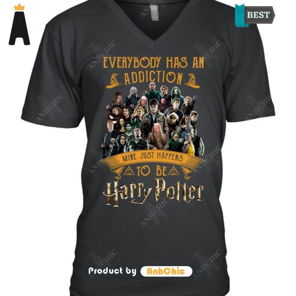 PREMIUM EveryBory Has Addiction  Mine Just Happens To Be Harry Potter Luxury Comfort T-Shirt