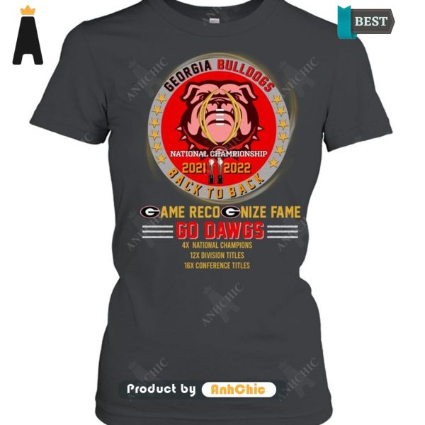 [PREMIUM] Georgia Bulldogs Back2Back National Champions Go DAWGS Trending Collection T-Shirt, Long Sleeve, SweatShirt, Polo, Hoodie