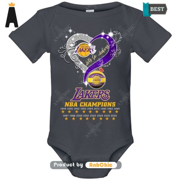 [PREMIUM] Los Angeles Lakers NBA Champions Fusion Fashion T-Shirt, Long Sleeve, SweatShirt, Polo, Hoodie