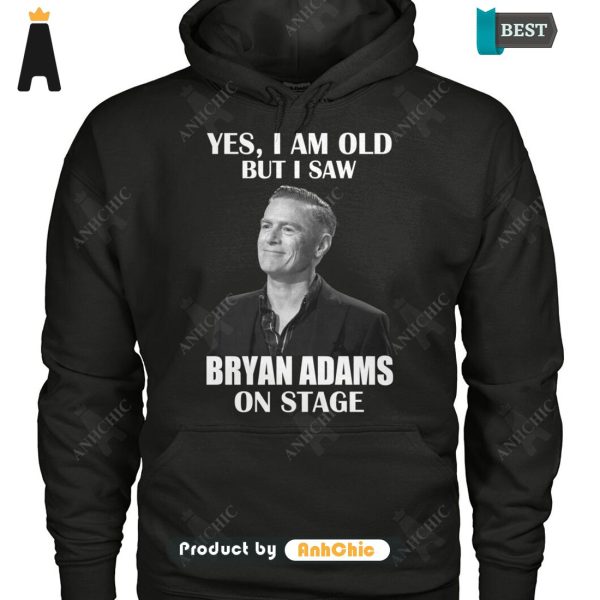 PREMIUM Yes I Am Old But I Saw BRYAN ADAMS On Stage POD Design T-Shirt