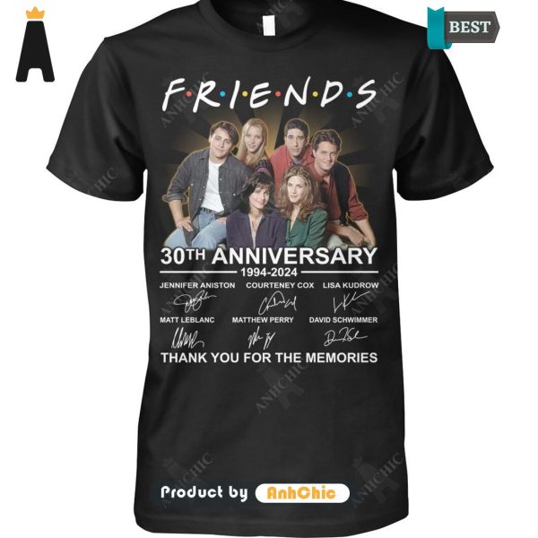 THE BEST FRIEND 30th Anniversary 1994-2024 Thank You For The Memories Street Style Elegance T-Shirt