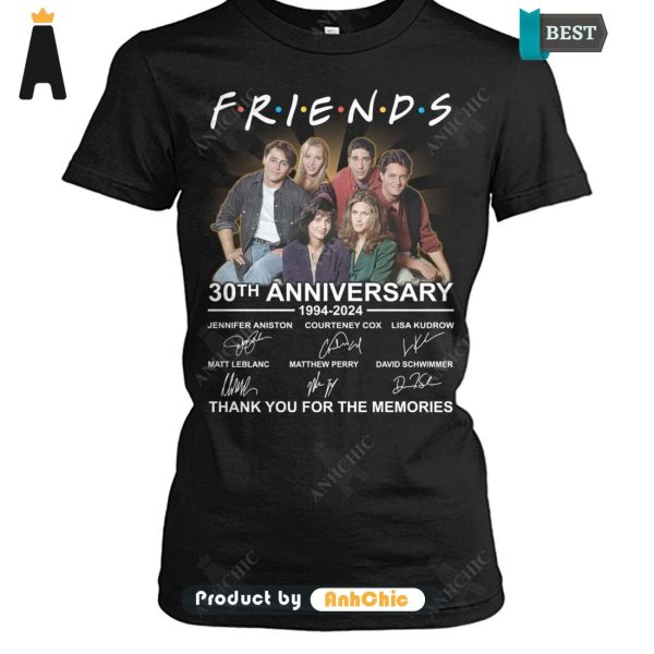 THE BEST FRIEND 30th Anniversary 1994-2024 Thank You For The Memories Street Style Elegance T-Shirt