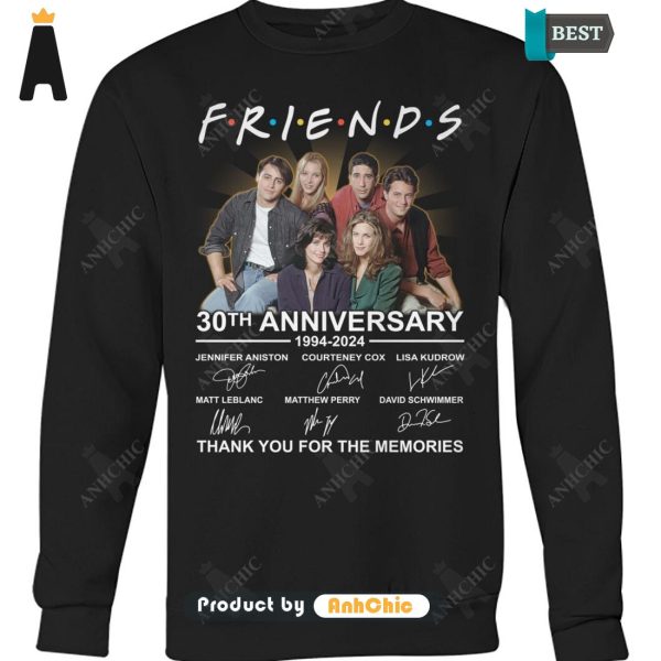 THE BEST FRIEND 30th Anniversary 1994-2024 Thank You For The Memories Street Style Elegance T-Shirt