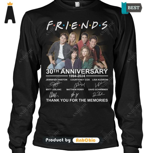 THE BEST FRIEND 30th Anniversary 1994-2024 Thank You For The Memories Street Style Elegance T-Shirt