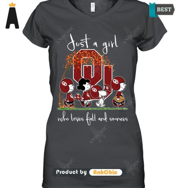 TRENDING Just A Girl Who Loves Ball And Sooners POD Design T-Shirt