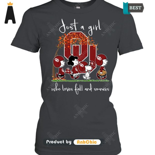 TRENDING Just A Girl Who Loves Ball And Sooners POD Design T-Shirt