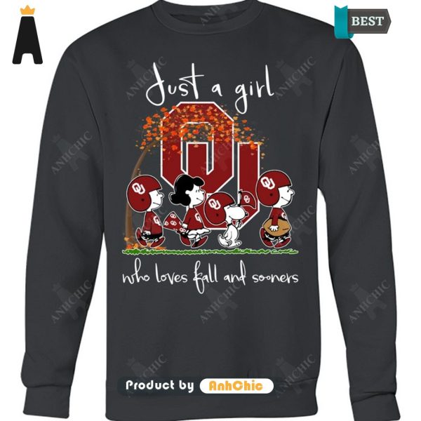 TRENDING Just A Girl Who Loves Ball And Sooners POD Design T-Shirt