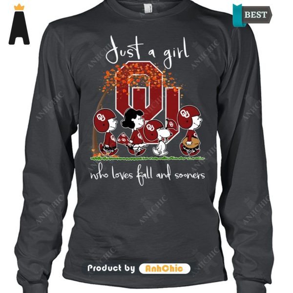 TRENDING Just A Girl Who Loves Ball And Sooners POD Design T-Shirt