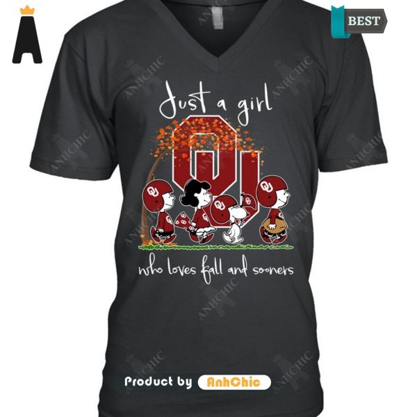 TRENDING Just A Girl Who Loves Ball And Sooners POD Design T-Shirt