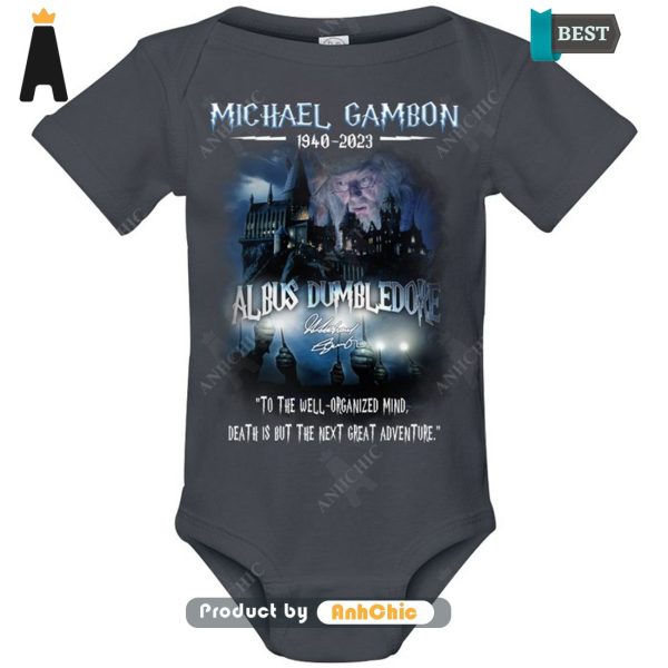 TRENDING Michael Gambon 1940-2023 ALBUS DUMBLEDORE Fusion Fashion T-Shirt