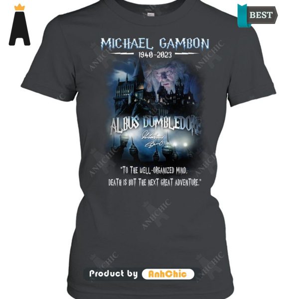 TRENDING Michael Gambon 1940-2023 ALBUS DUMBLEDORE Fusion Fashion T-Shirt