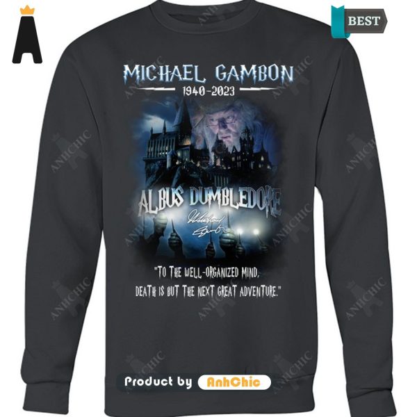 TRENDING Michael Gambon 1940-2023 ALBUS DUMBLEDORE Fusion Fashion T-Shirt