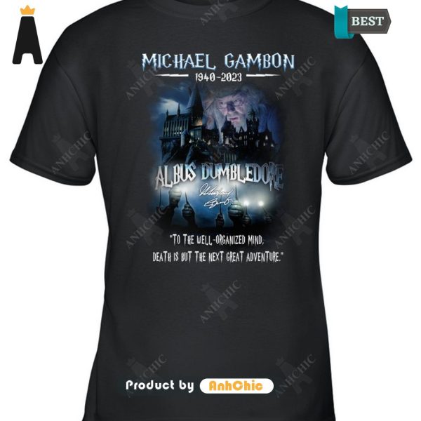 TRENDING Michael Gambon 1940-2023 ALBUS DUMBLEDORE Fusion Fashion T-Shirt